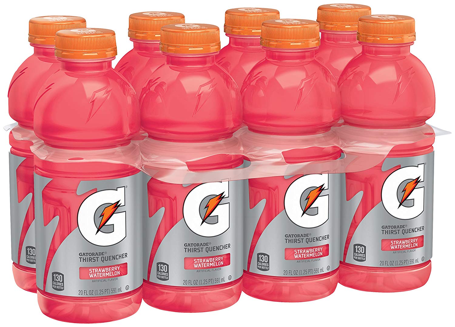 Gatorade Strawberry & Watermelon 20 fl oz 591 ml case of 12