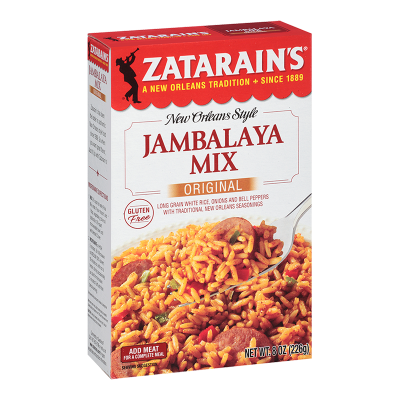 Zatarain's Jambalaya Mix Original 226g Zats Rice