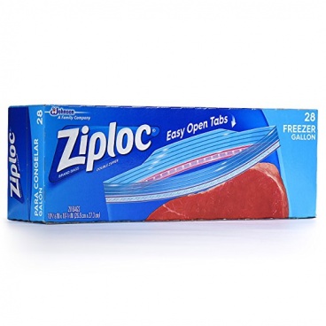Ziploc Freezer Bags - Gallon 28 Count